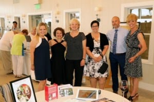Group photo at Dogs on Cape Cod fundraising event