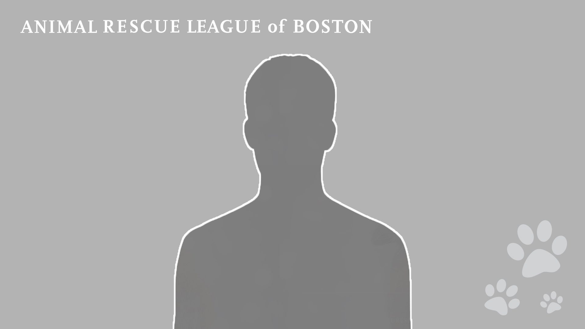 gray paw background with ARL logo