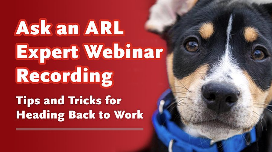 Ask an Expert Webinar Recording 4-6-2021_Thumbnail ARL Ask an Expert graphic
