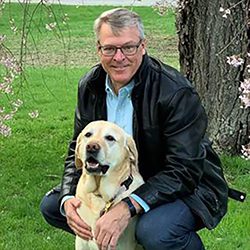 David-McGrath-1_250x250 David McGrath with his dog