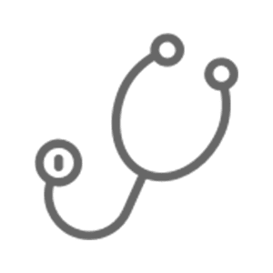 icon of a sethoscope 